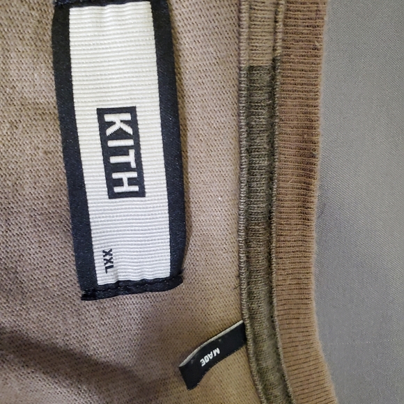 Kith nyc camo tshirt used lightly - Picture 2 of 2